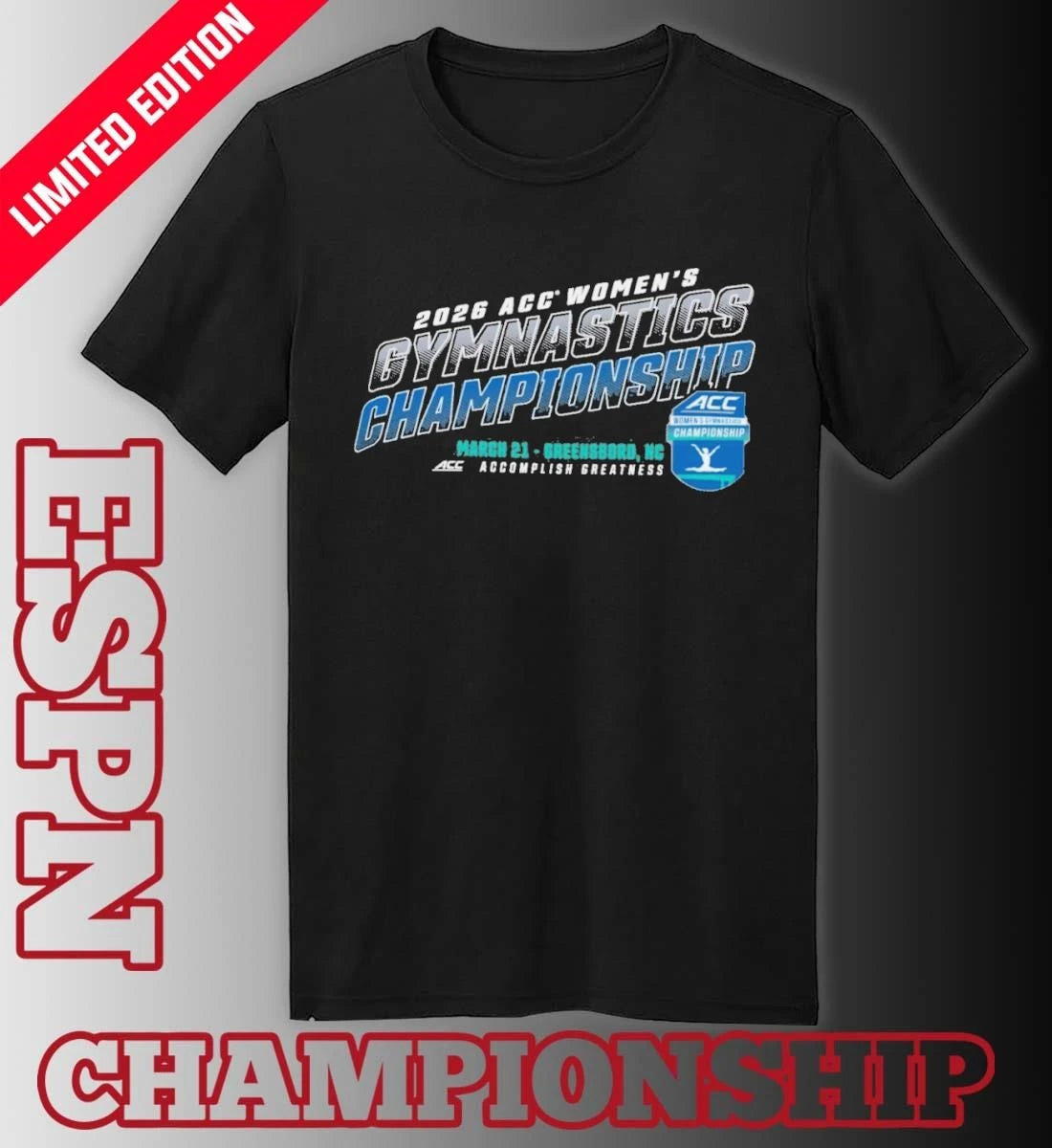 Official ACC Women’s Gymnastics Championships 2026 Shirt
