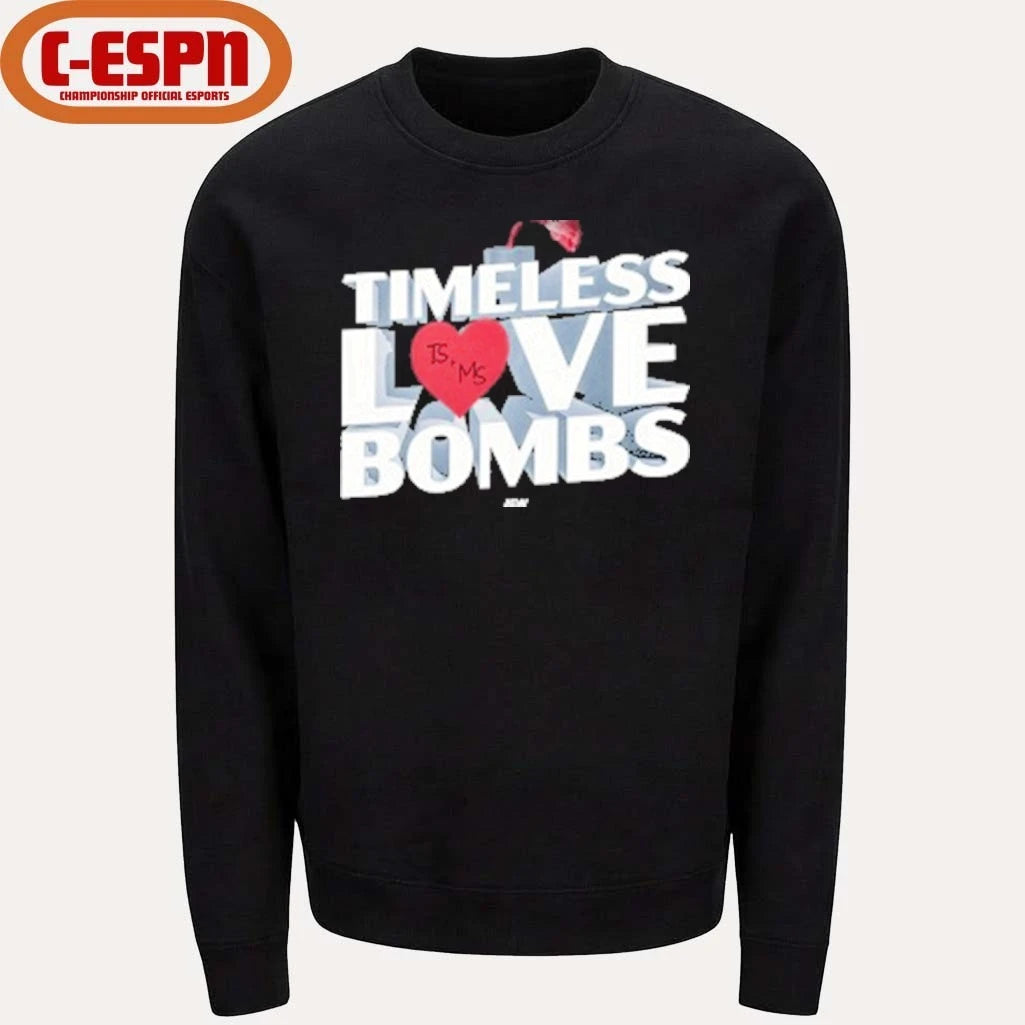 Official AEW Timeless Love Bombs Shirt