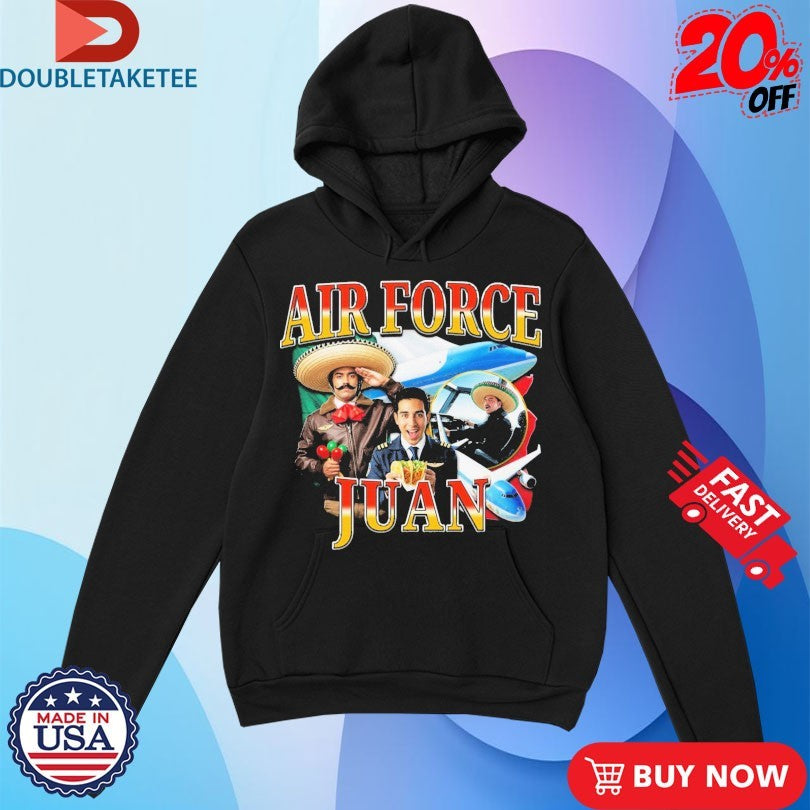 Official AIR Force Juan Mexico Taco Planet Pilot Shirts