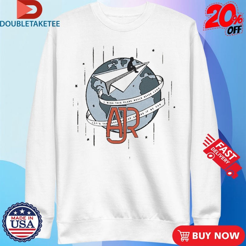 Official AJR Paper Plane Shirts