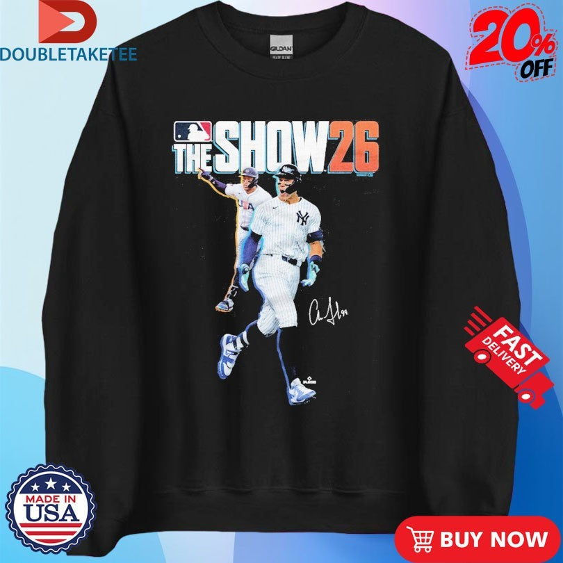 Official Aaron Judge New York Yankees The Show 2026 MLB Baseball Shirts