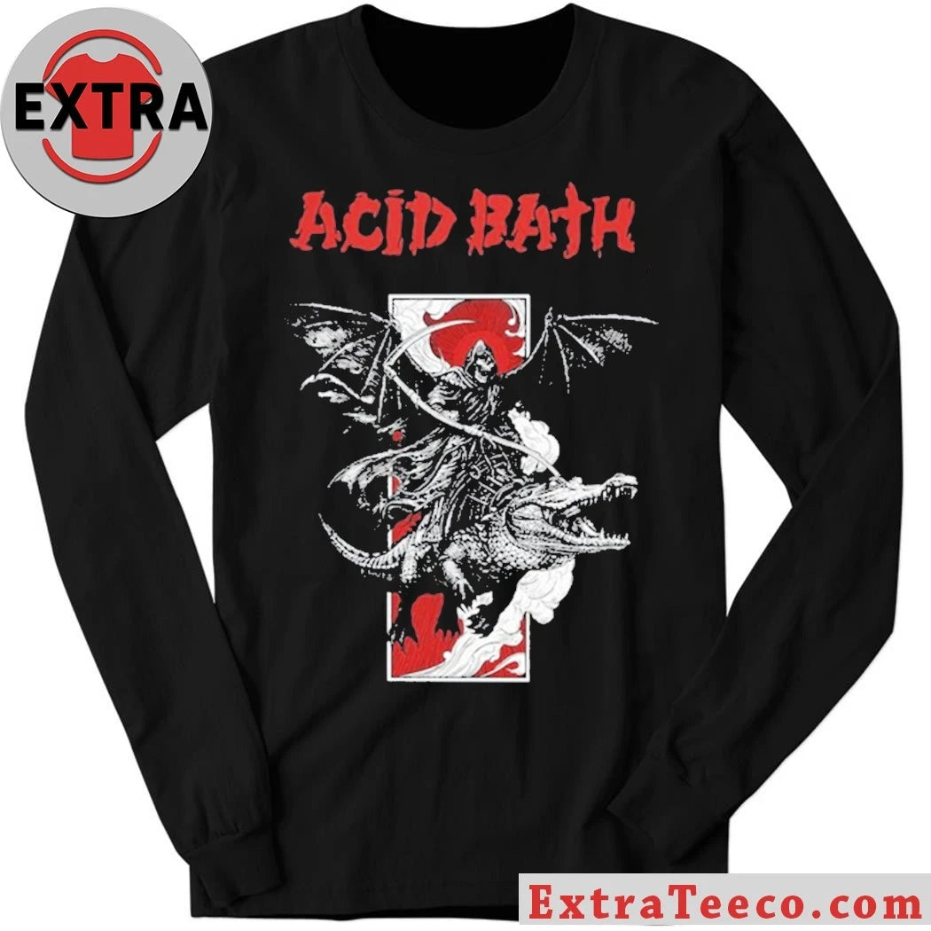 Official Acid Bath Band Alligator Wall T-Shirt