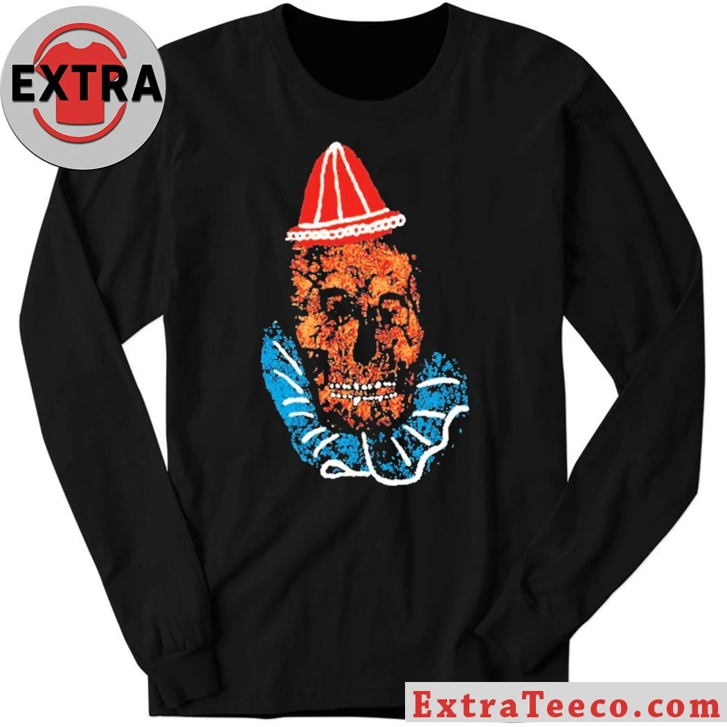 Official Acid Bath Band Clown Skull Tour T-Shirt