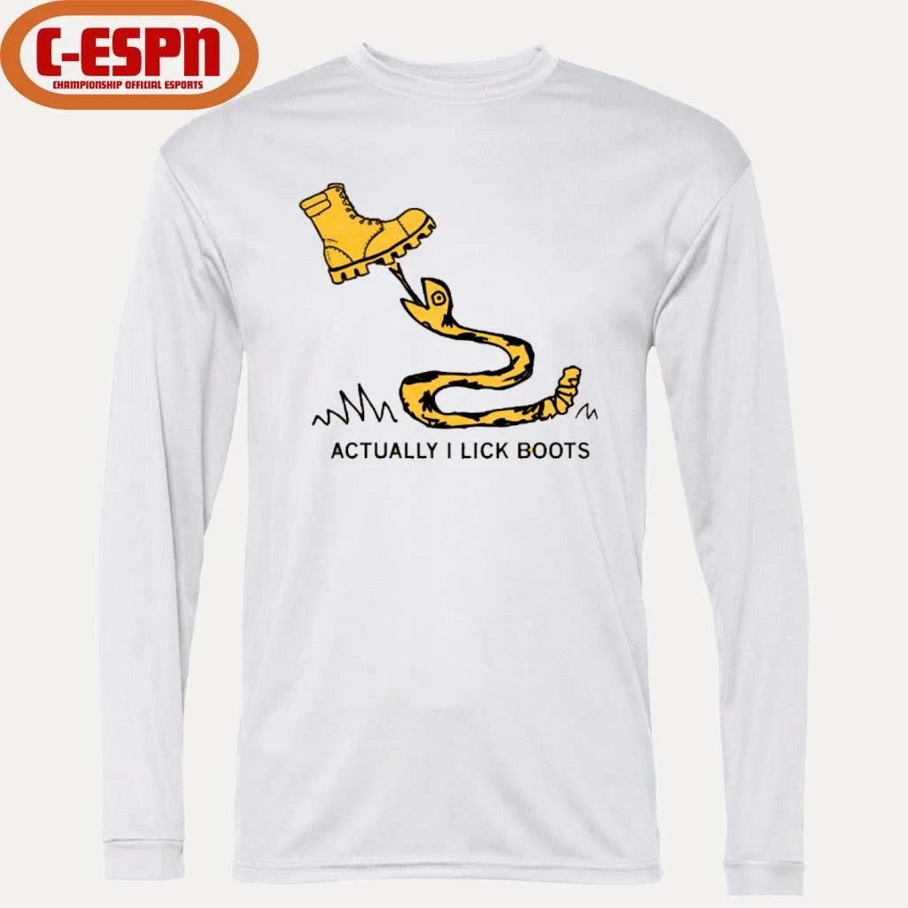 Official Actually I Lick Boots Shirt