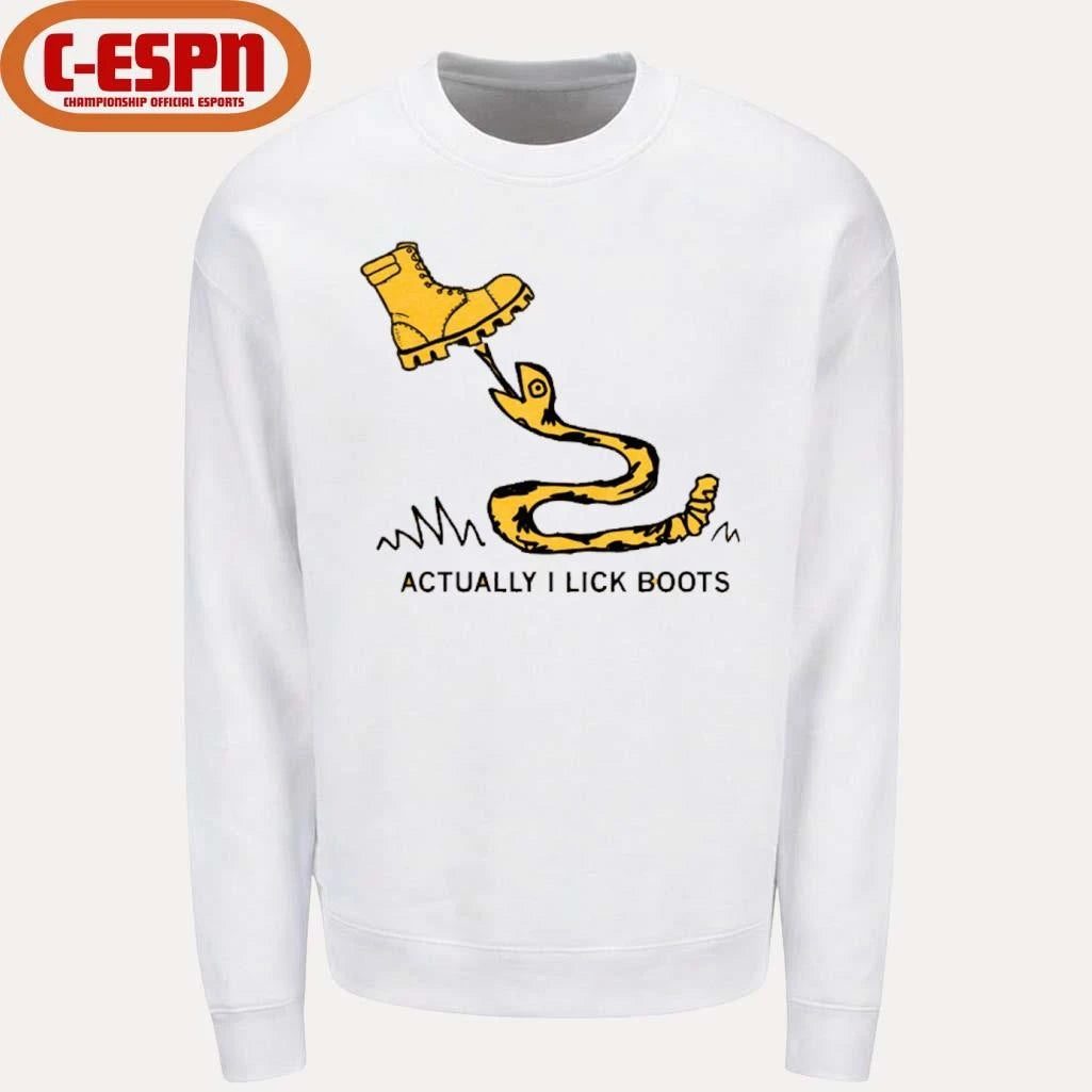 Official Actually I Lick Boots Shirt