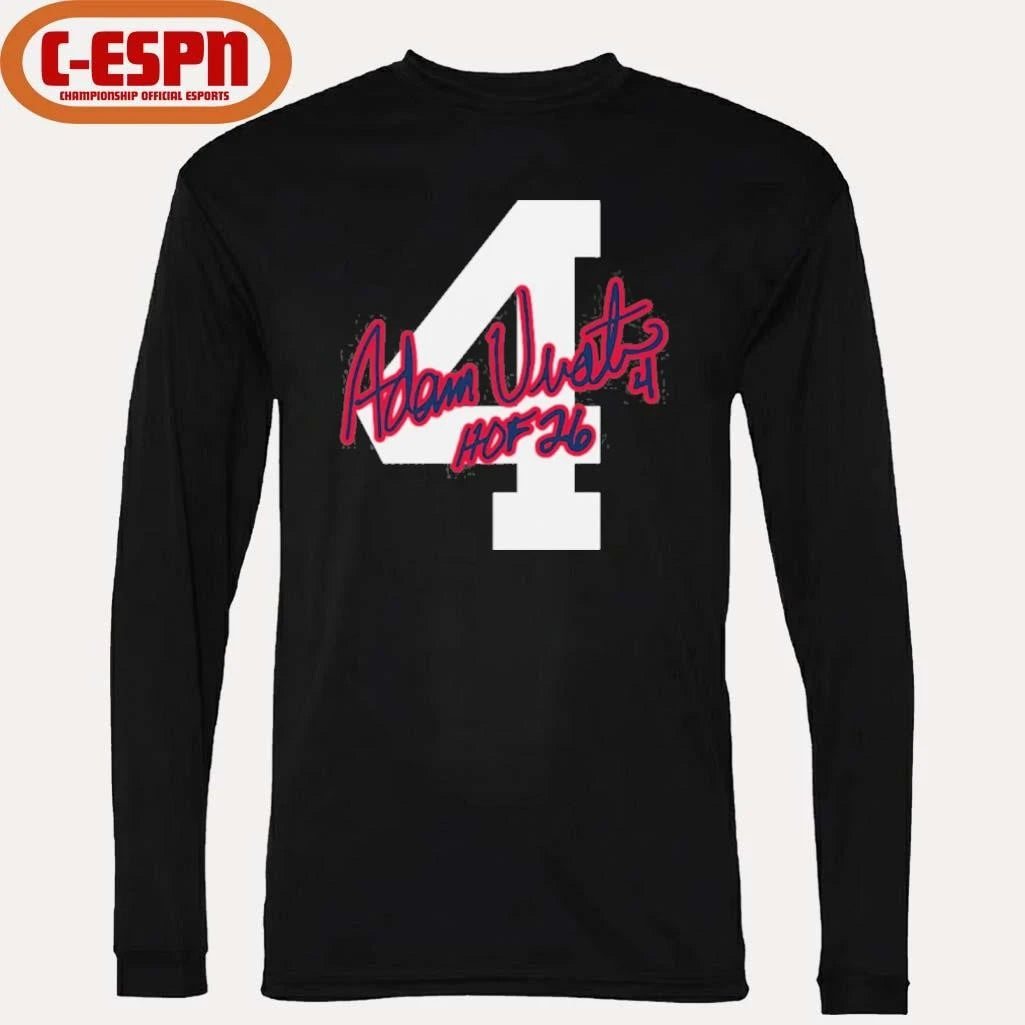 Official Adam Vinatieri Patriots Class of 2026 Elected Signature T-Shirt