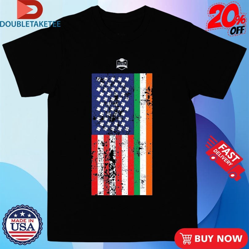 Official Aer Lingus College Football American Flag Mash Up Shirts
