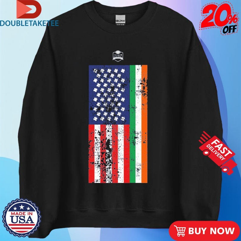 Official Aer Lingus College Football American Flag Mash Up Shirts