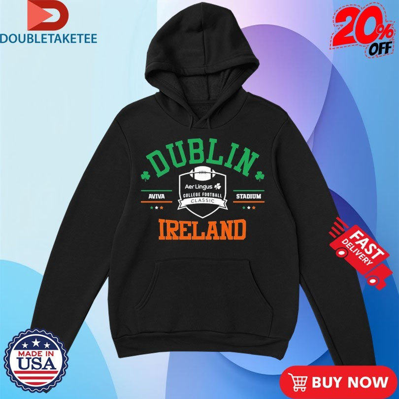 Official Aer Lingus Dublin Ireland Aviva Stadium St Patrick’s Day Shirts
