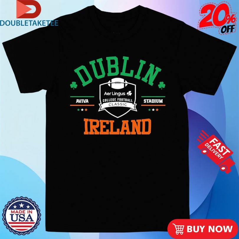 Official Aer Lingus Dublin Ireland Aviva Stadium St Patrick’s Day Shirts