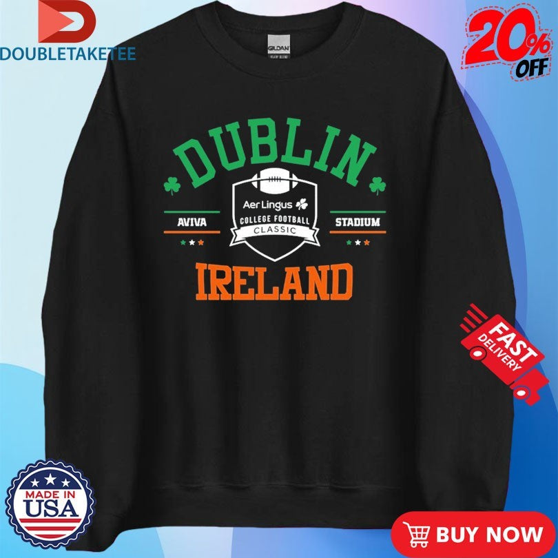 Official Aer Lingus Dublin Ireland Aviva Stadium St Patrick’s Day Shirts