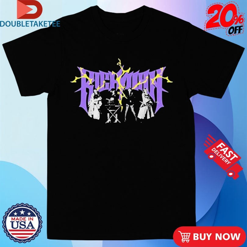 Official Aespa LA Pop Up Rich Man Photo Lightning Shirts