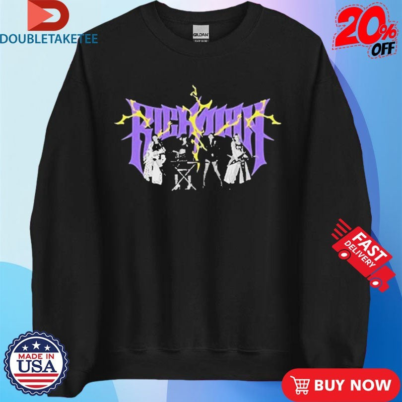 Official Aespa LA Pop Up Rich Man Photo Lightning Shirts
