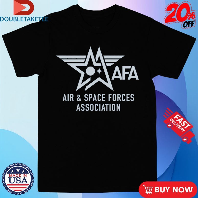 Official Afa- Air &amp; Space Forces Association Shirts