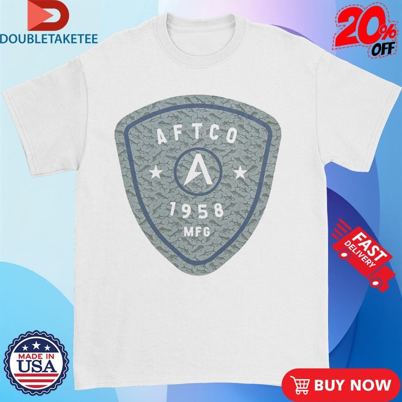 Official Aftco 1958 Mfg Shield Shirts