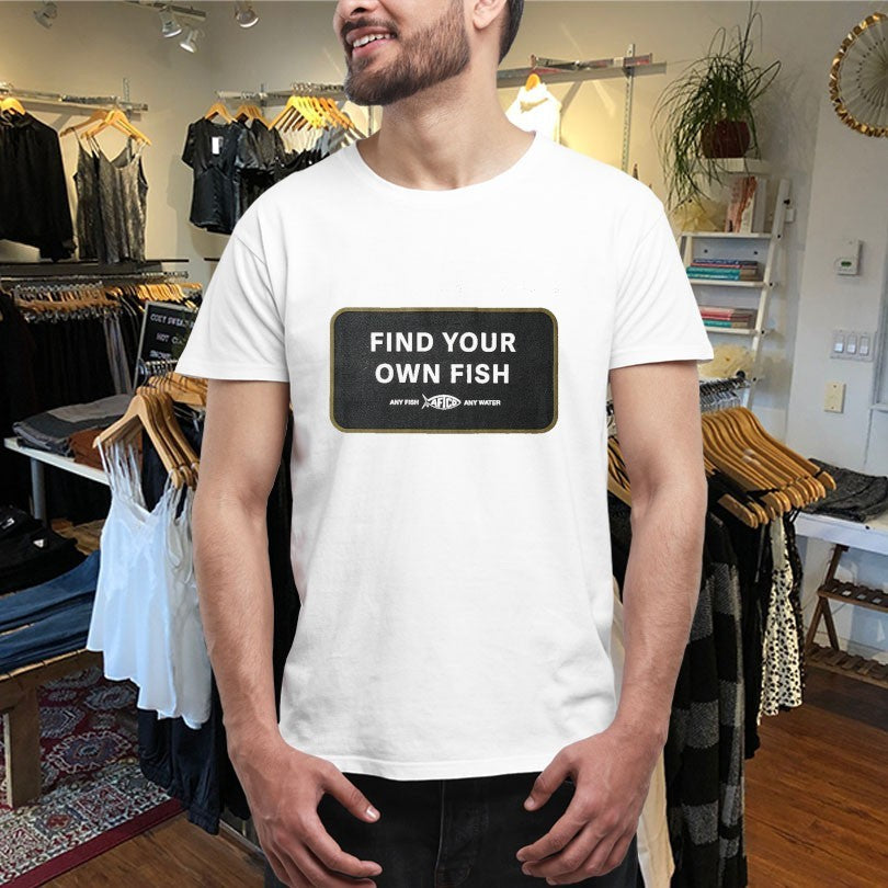 Official Aftco Find Your Own Fish Any Fish Any Water Shirts