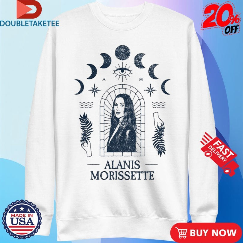 Official Alanis Morissette Celestial Eye Moons Shirts