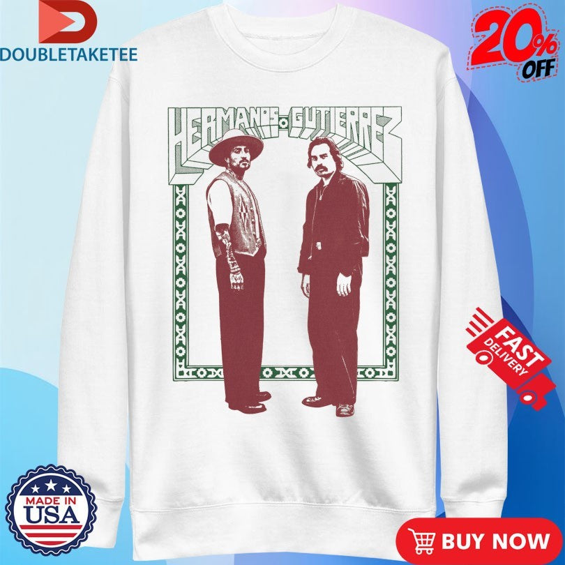 Official Alejandro Gutiérrez và Estevan Gutiérrez Hermanos Gutiérrez September Tour 2025 Photo Shirts