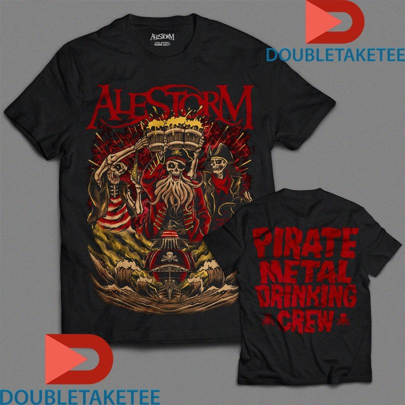 Official Alestorm Pirate Metal Drinking Crew Shirts