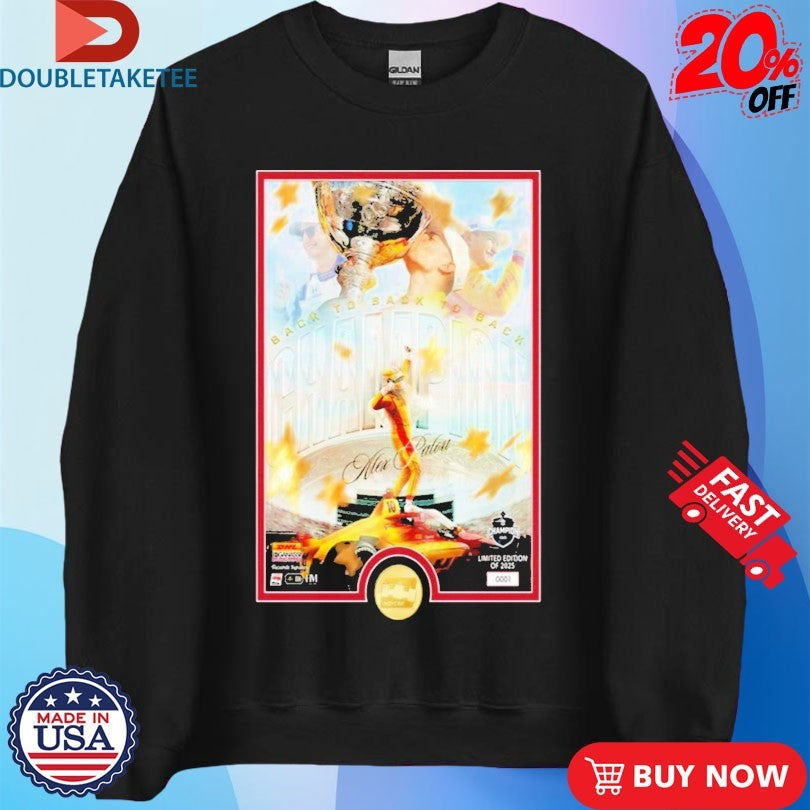 Official Alex Palou Indycar 2025 Championship Shirts