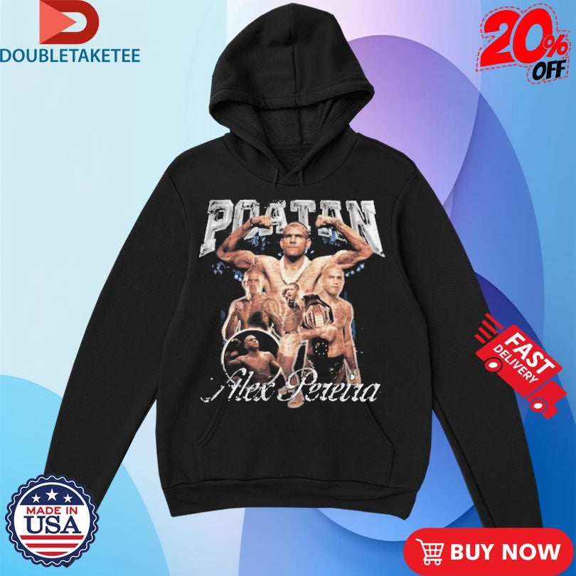 Official Alex Pereira Poatan Collage Midweight 2025 Shirts