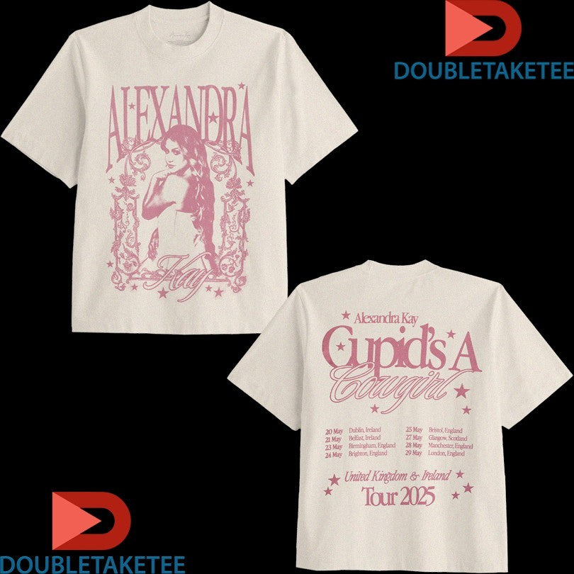 Official Alexandra Kay Cupid’s A Cowgirl UK Ireland Tour 2025 Shirts