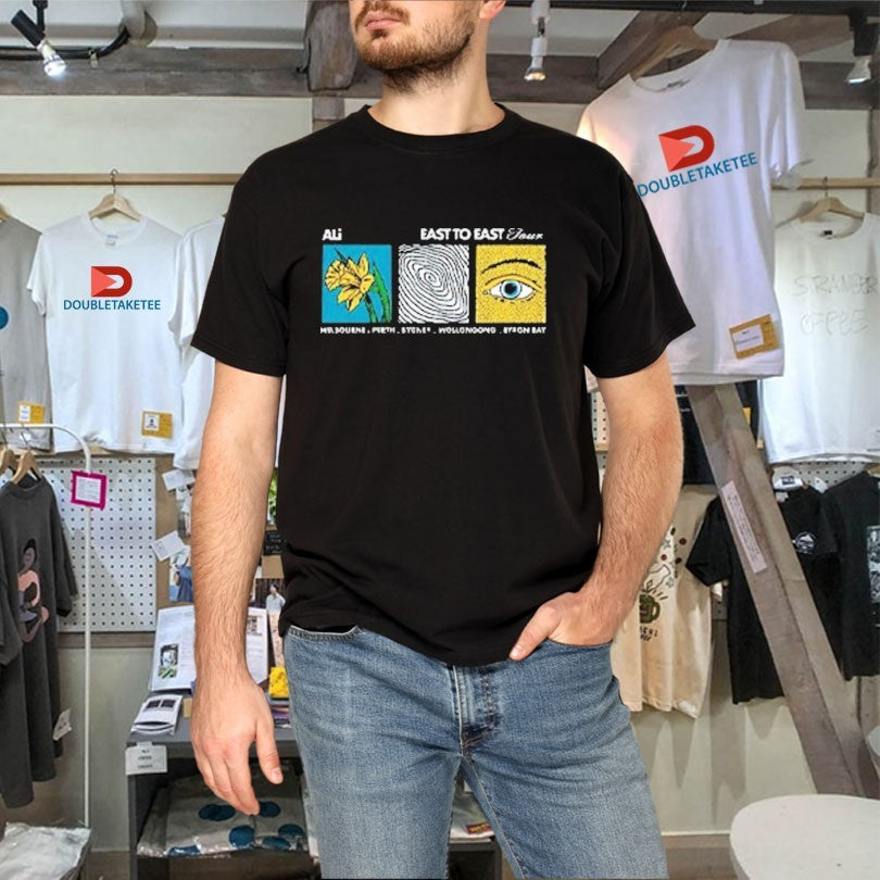 Official Ali AUS Tour 2026 East To East Dandelion Shirts