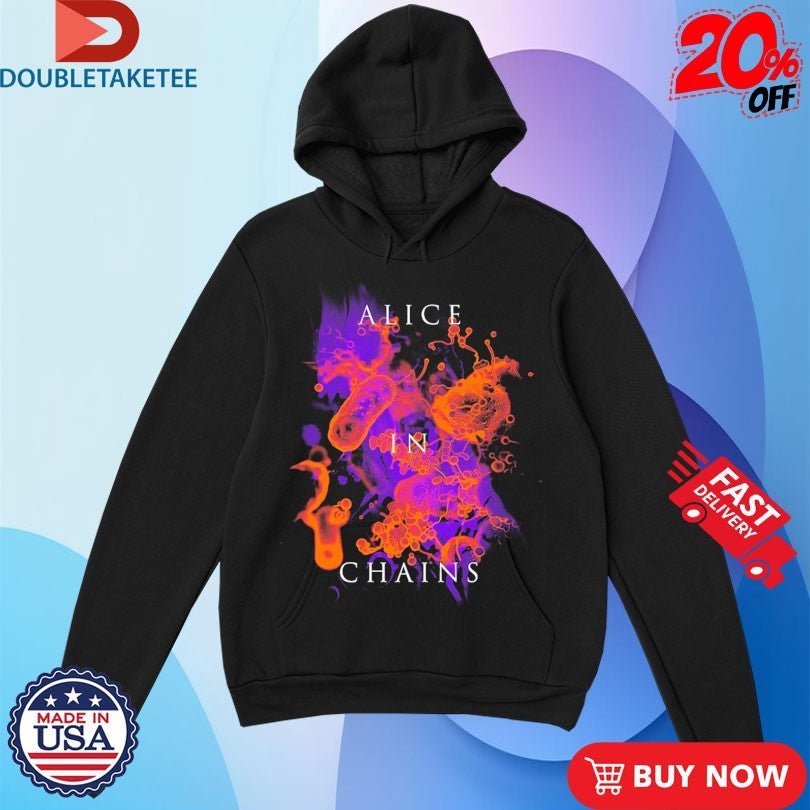 Official Alice In Chains Bacteria Logo Shirts