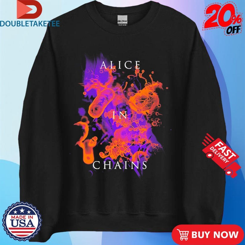 Official Alice In Chains Bacteria Logo Shirts