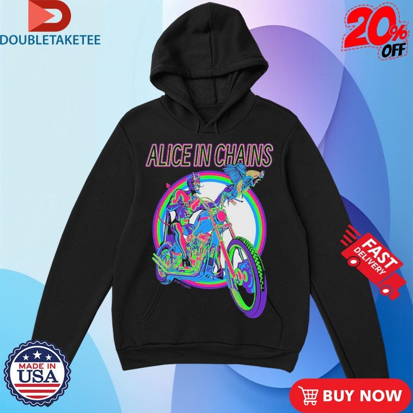 Official Alice In Chains Devil Bike Shirts
