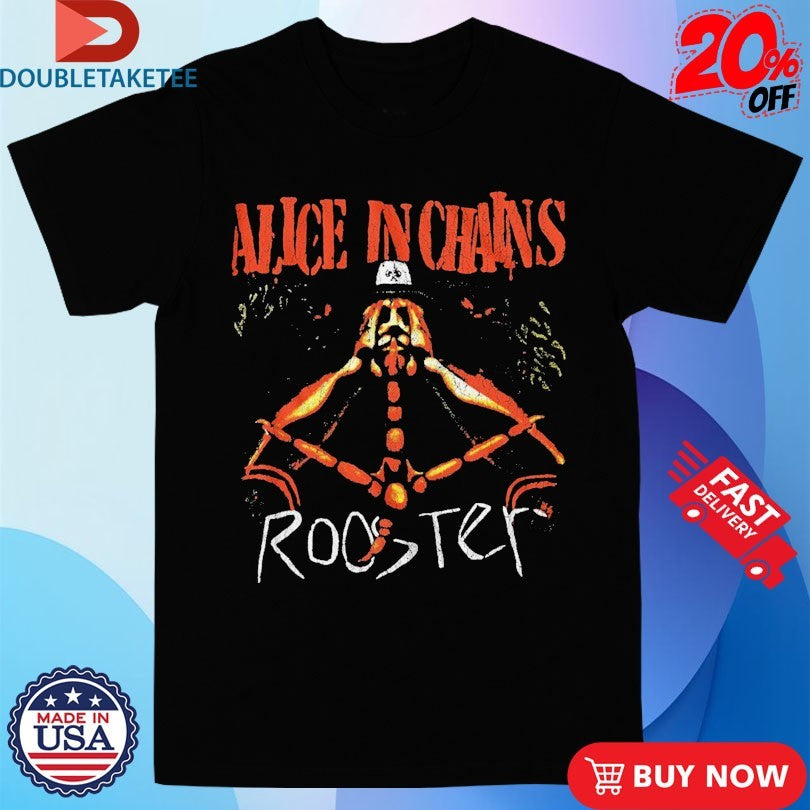 Official Alice In Chains Rooster Shirts