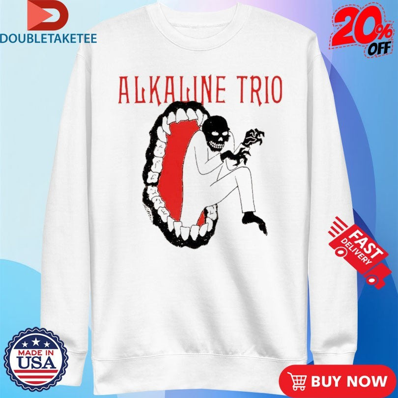Official Alkaline Trio Mouth Creeper Shirts