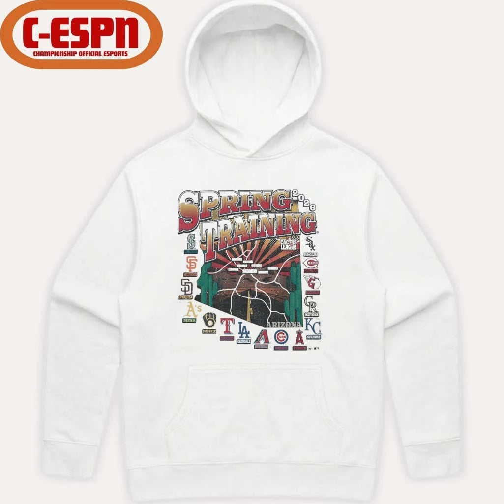 Official All Teams Spring Training 2026 MLB AZ Cactus League T-Shirt