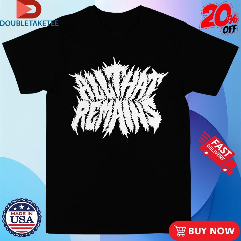 Official All That Remains Black Metal Shirts