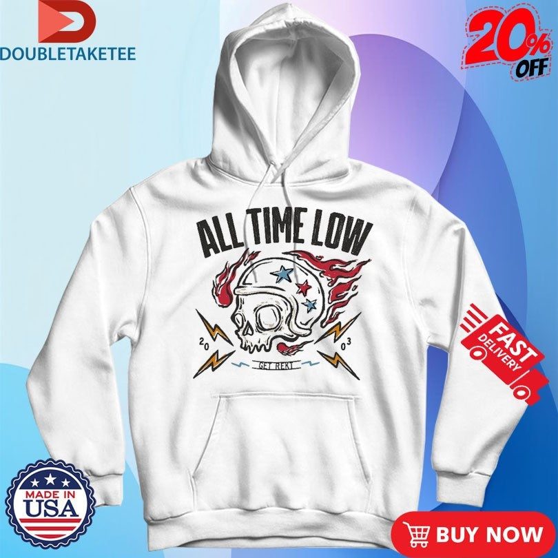 Official All Time Low Get Rekt Shirts