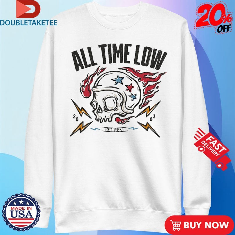 Official All Time Low Get Rekt Shirts