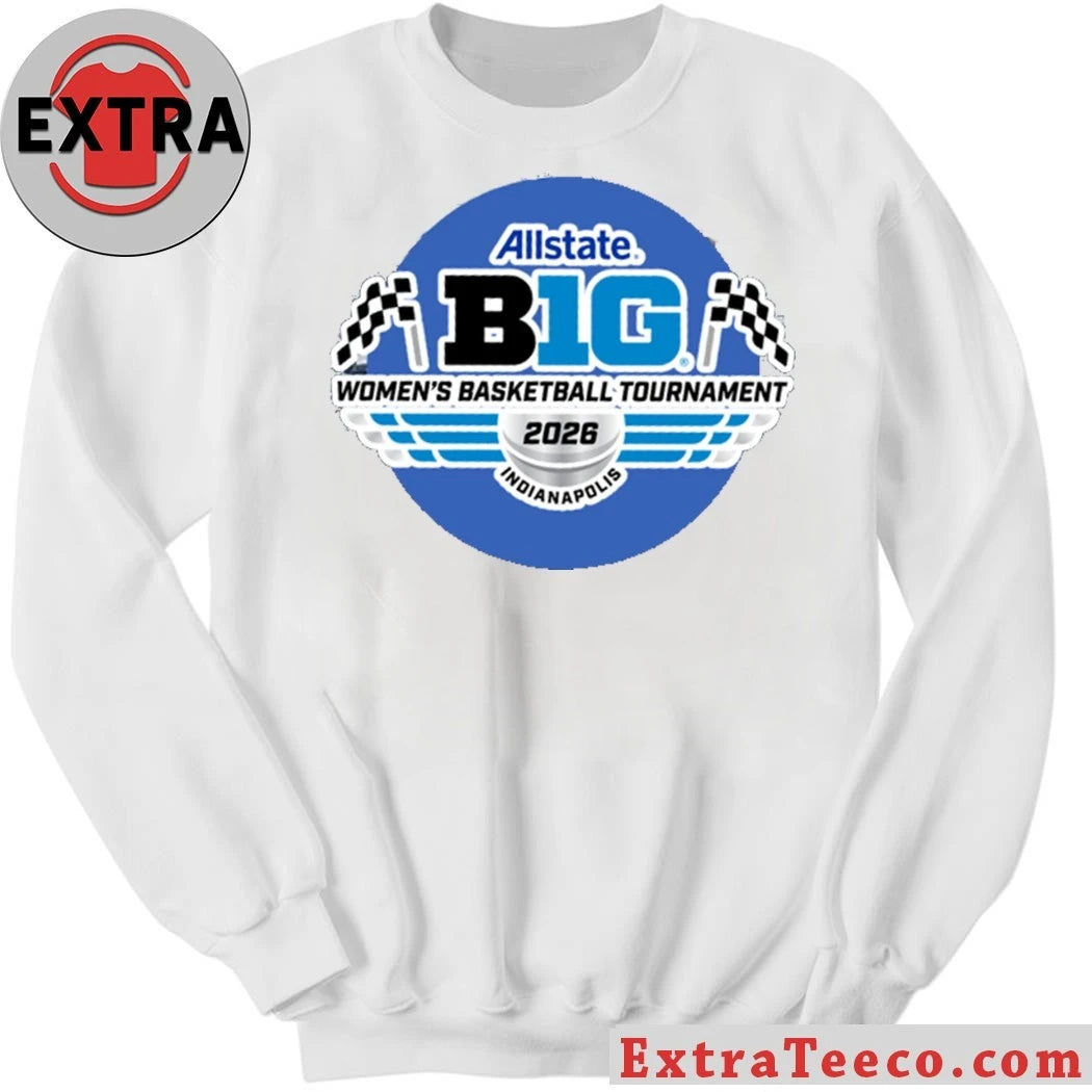 Official Allstate Big Women’s Basketball Tournament 2026 Indianapolis Logo Shirt