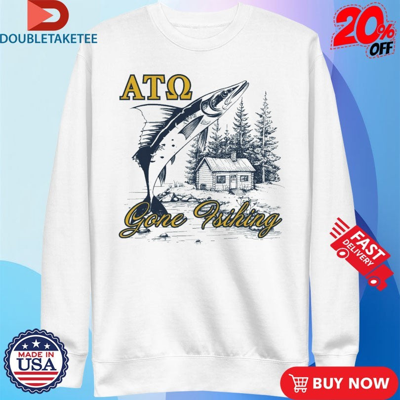 Official Alpha Tau Omega Gone Fishing Shirts