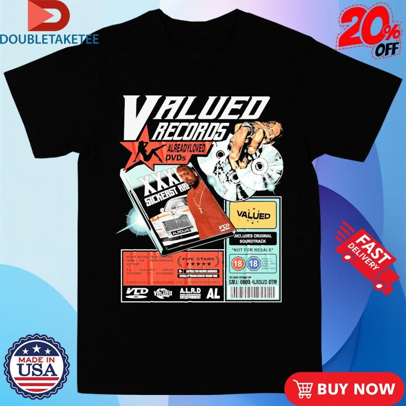 Official Already Loved Valued Records Shirts