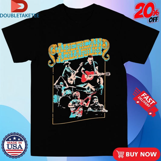 Official American Aquarium 90’s Band Tour Photo Shirts