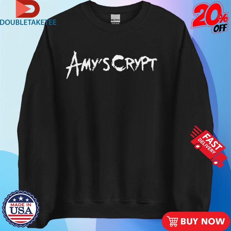 Official Amy’s Crypt Logo Shirts