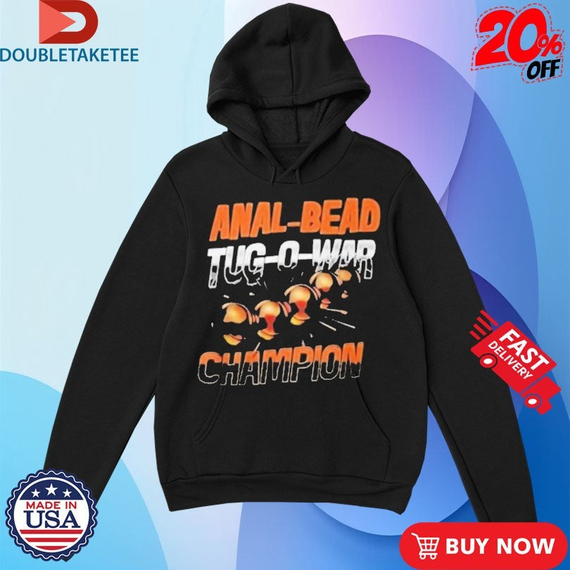 Official Anal Bead Tug Of War Champion T-shirts