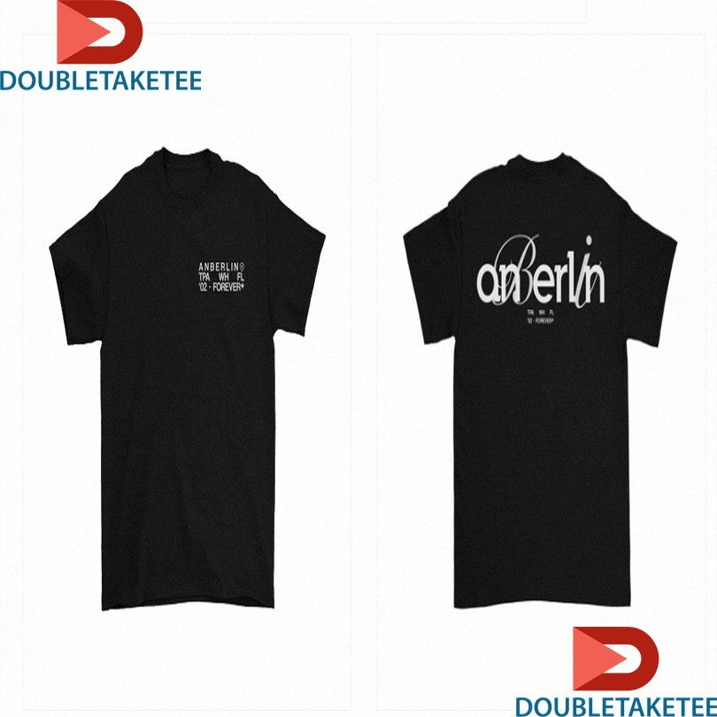 Official Anberlin TPA WH FL 02 Forever Shirts