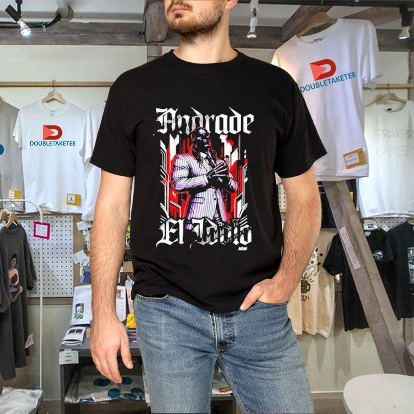 Official Andrade El Idolo Graphic Series Shirts