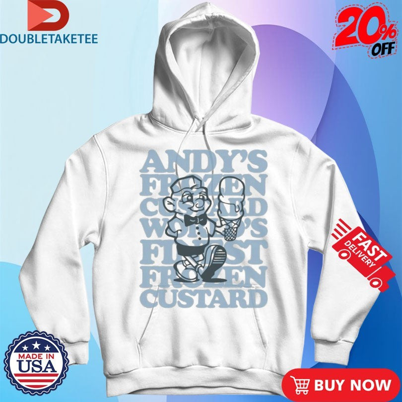 Official Andy’s Frozen Custard World Finest Frozen Custard Hugh Shirts