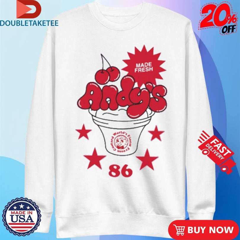 Official Andy’s Made Fresh Cherry Shirts