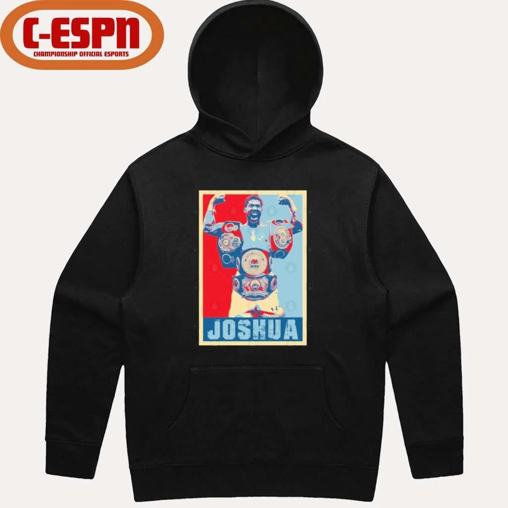 Official Anthony Joshua Boxing Poster Hope T-Shirt