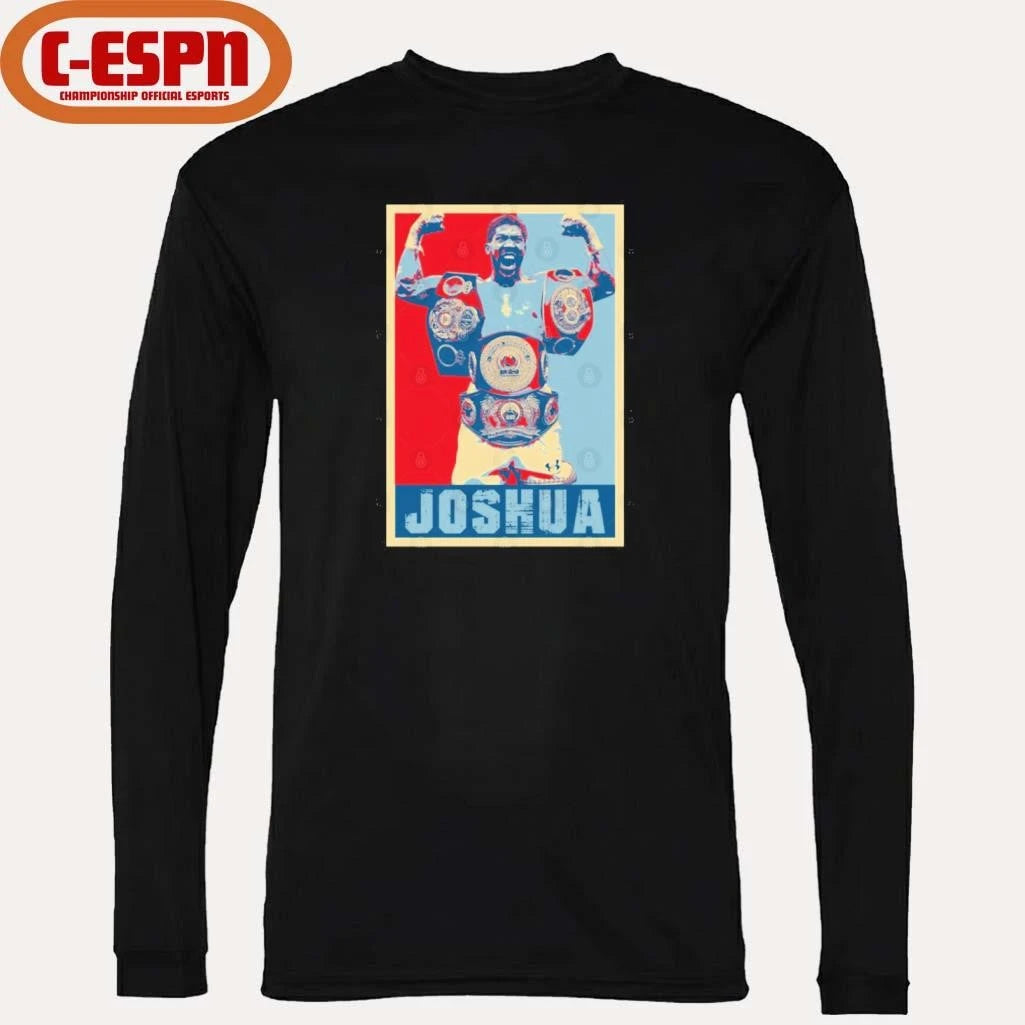 Official Anthony Joshua Boxing Poster Hope T-Shirt