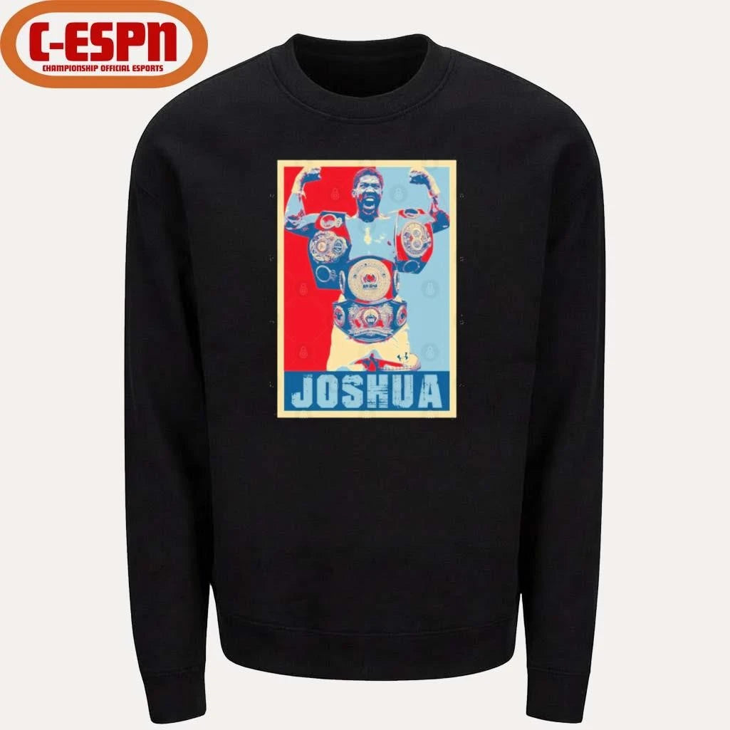 Official Anthony Joshua Boxing Poster Hope T-Shirt