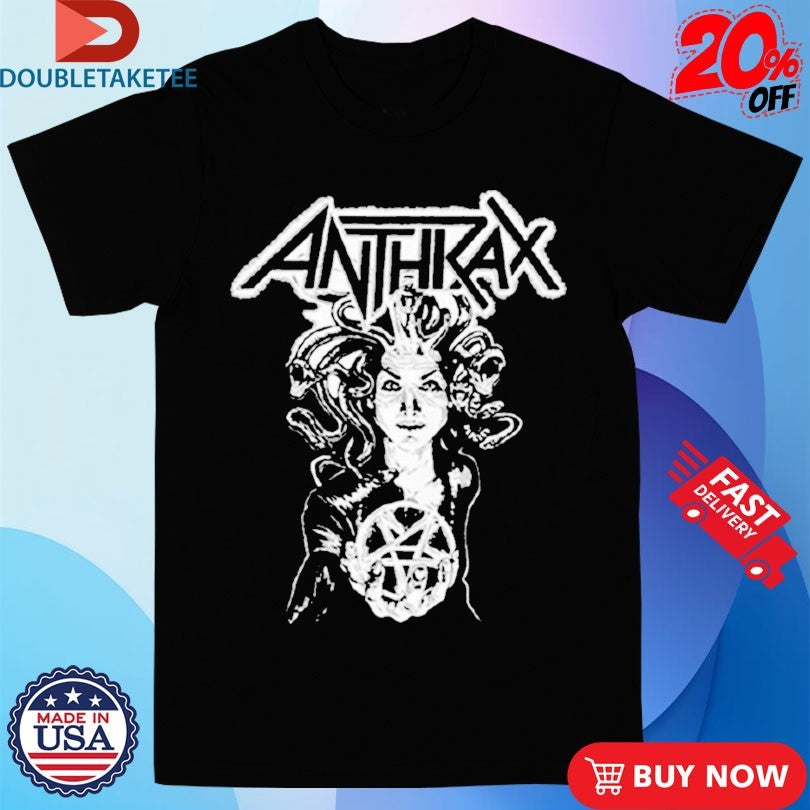 Official Anthrax Spreading The Disease 40th Anniversary Disease Hand Drawn Shirts